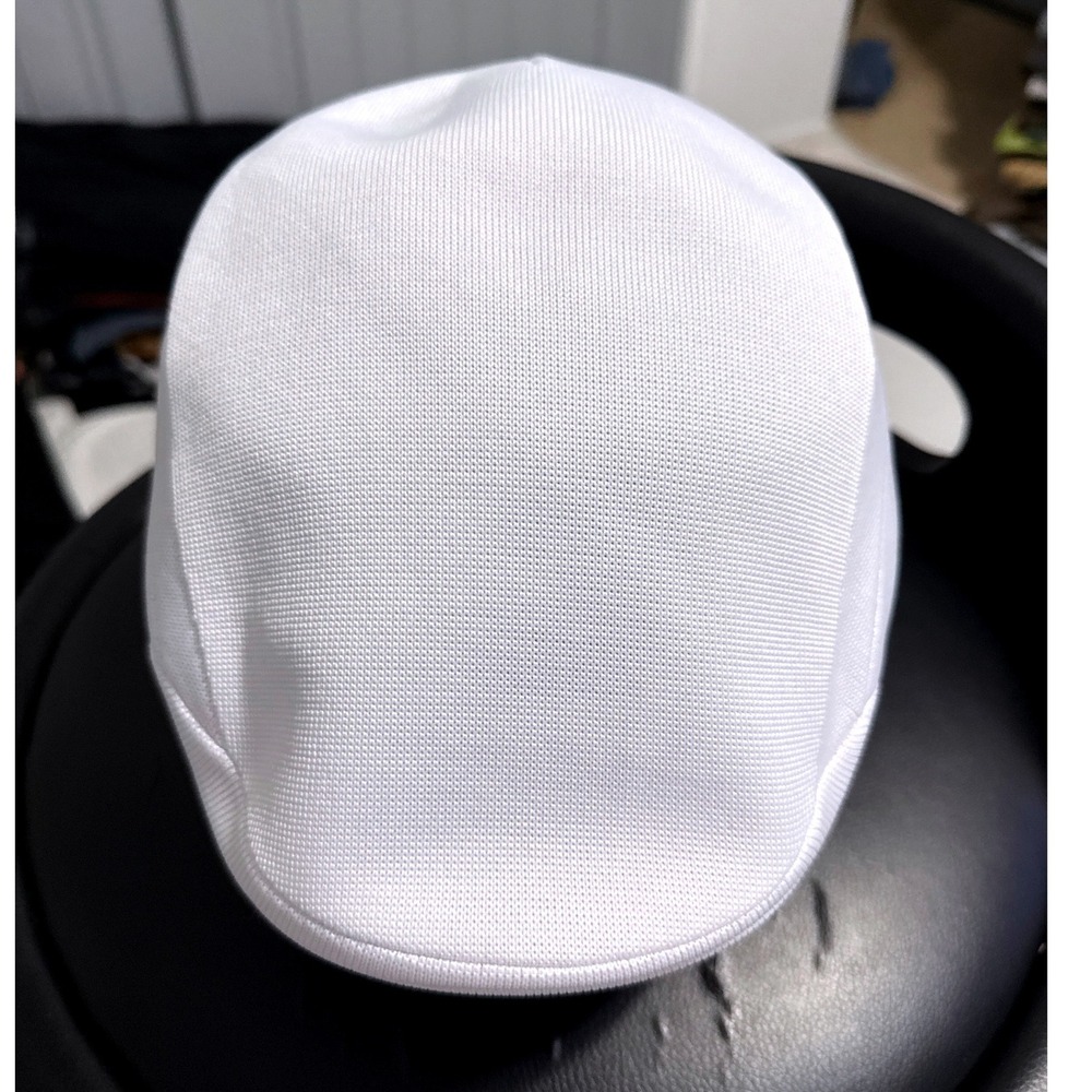 Kangol Tropic Ventair flat white cap - Large